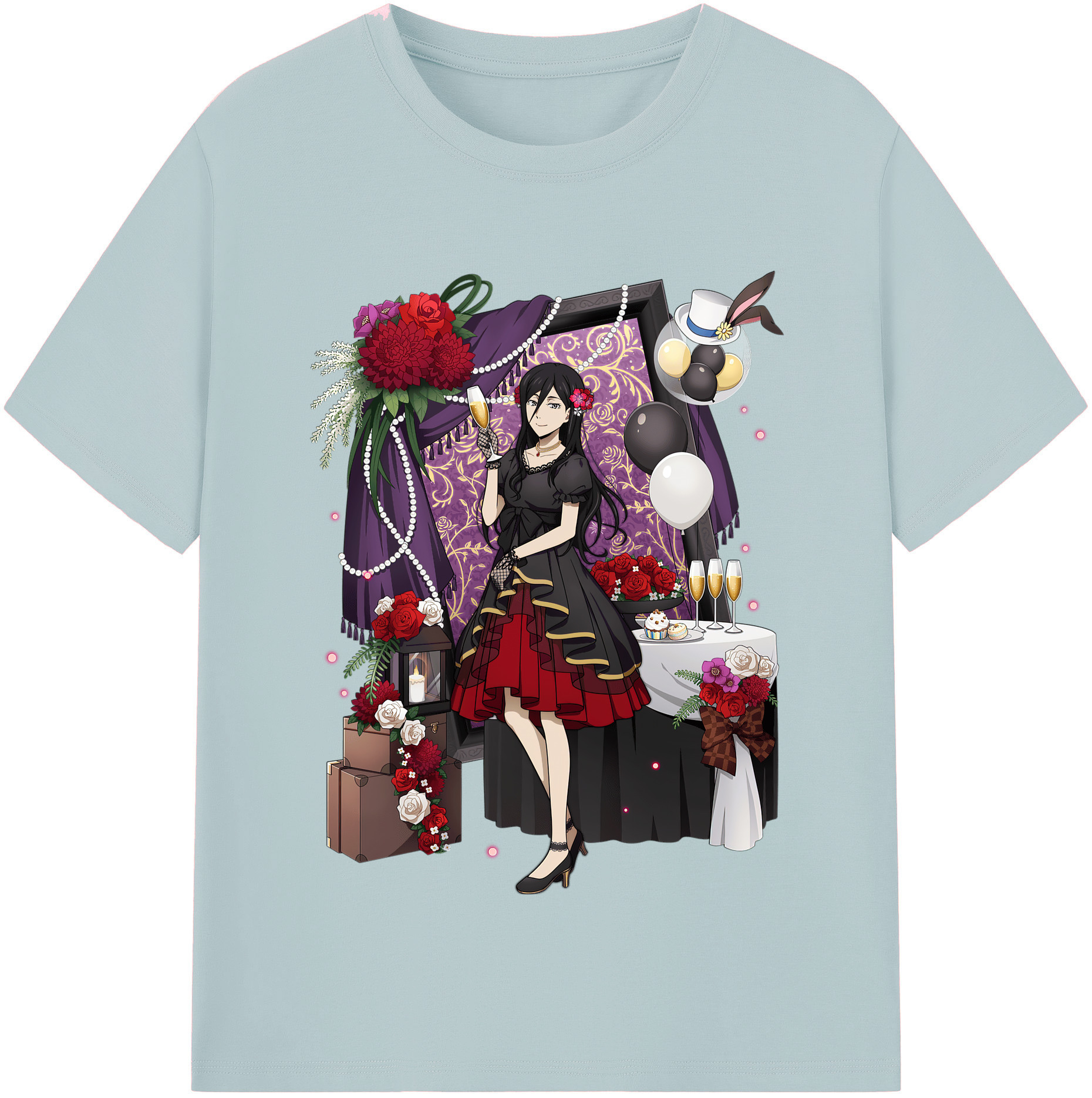 （画像用） 文豪ストレイドッグス Bungo Stray Dogs 綿100％半袖Tシャツ（フロントプリント）